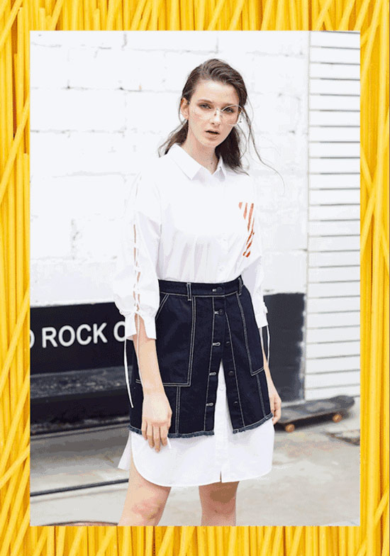 水淼 属于春天的N副面孔 不正是衬衫本衫吗？