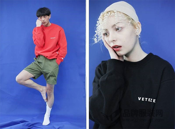 韩国VETEZE品牌2018春夏男装女装搭配手册