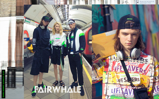 另类伦敦“穿”身上 FAIRWHALE马克华菲男装18夏季新品上市