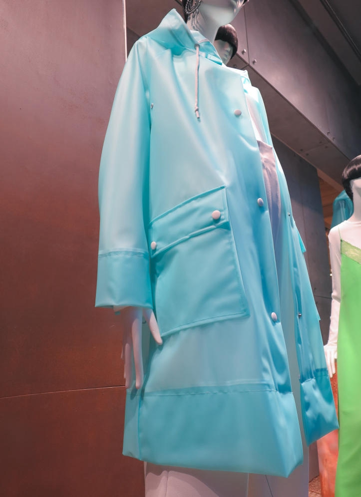 pvc材质大衣