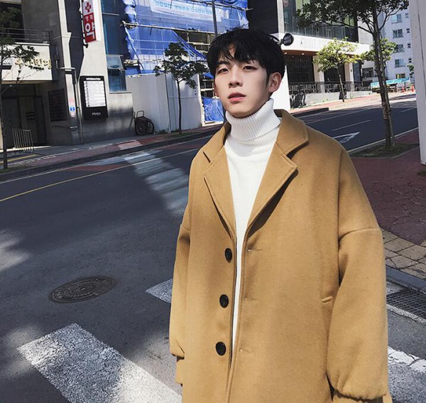 男生穿卡其色大衣内搭要怎么穿 男装卡其色大衣搭配